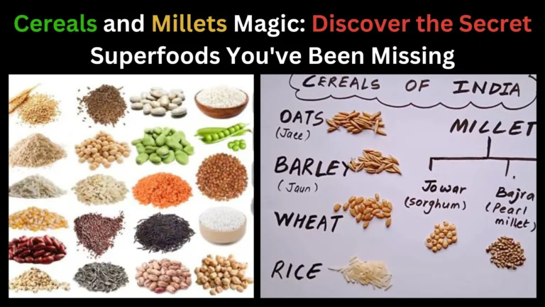 Cereals and Millets
